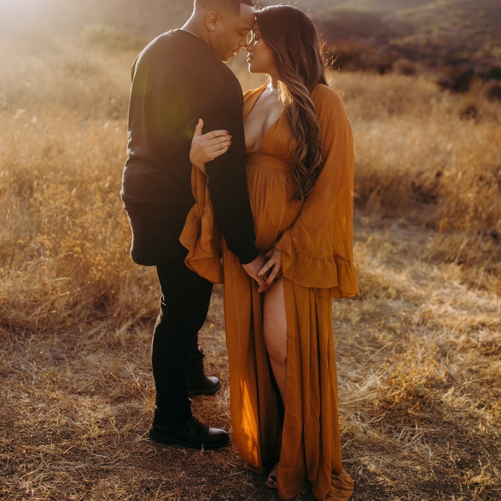 Showpo Burnt orange gown